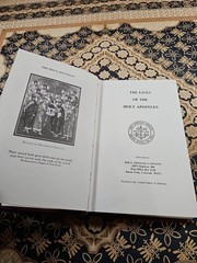 THE LIVES OF THE HOLY APOSTLES Book (c) 1990 Reprint HOLY APOSTLES CONVENT