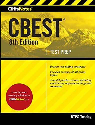 CliffsNotes CBEST (Cliffsnotes Test Prep), BTPS Testing