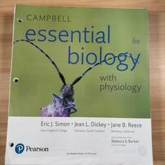 Campbell Essential Biology – Loose Leaf, by Simon, Dickey, Reece – Good