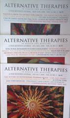 ALTERNATIVE THERAPIES IN HEALTH AND MEDICINE 11 vols