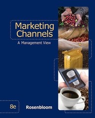MARKETING CHANNELS By Bert Rosenbloom – Hardcover **Mint Condition**