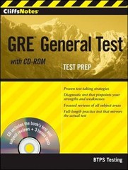 Cliffsnotes GRE General Test by Btps Testing: Used
