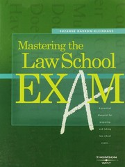 Mastering the Law School Exam (Academic and Career Success Series)