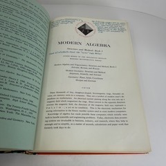 Modern Algebra: Structure and Method Book 1 Teacher’s Manual 1962 Hardcover