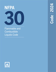 NFPA 30 Flammable and Combustible Liquids Code 2024 Edition PB
