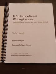IEW US History- Based Writing Lessons Teacher’s Manual 6th Ed. Homeschool Lot 3
