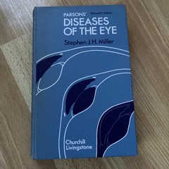 Parsons’ Diseases of the Eye vintage textbook hardback by S. Miller 1978 16th