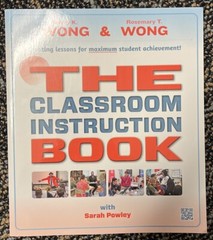 THE Classroom Instruction Book by Rosemary T. Wong and Harry K. Wong (2022,…