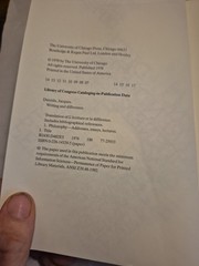 Writing and Difference Jacques Derrida TPB Deconstruction Philosophy Theory