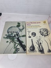 Vintage Botany Book Lot Molds and Man Fungi Identifying Seedling Mature Weeds