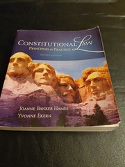 CONSTITUTIONAL LAW Principles & Practice Second Edition Textbook