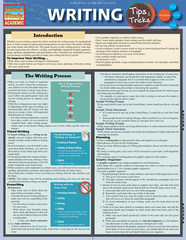 Writing Tips & Tricks: a Laminated Reference Guide (Quick Study Academic)