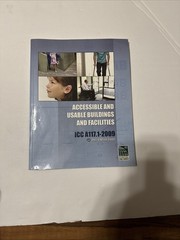 ICC A117.1-2009 Accessible and Usable Buildings Facilities ANSI Standard Book
