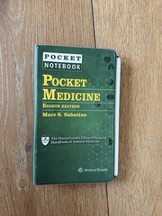 Pocket Notebook Ser.: Pocket Medicine by Marc S. Sabatine (2022, Ringbound)