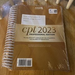 CPT Professional 2023 and e/M Companion 2023 Bundle by AMA (2022, Spiral)