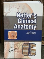 Netter’s Clinical Anatomy John T. Hansen David R. Lambert Paperback Anatomy