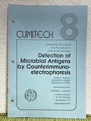Cumitech 8 Cumulative Techniques Detection of Microbial Antigens Dec 1978