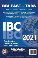 2021 International Building Code (IBC) Fast Tabs Pamphlet – February 11, 2021