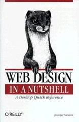 Web Design in a Nutshell: A Desktop Quick Reference – Paperback – GOOD