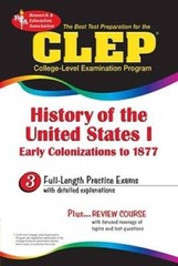 CLEP History of the United States I (CLEP Test Preparation) – Paperback – GOOD