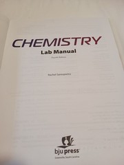 BJU Press Homeschool Chemistry Student Lab Manual, 4th Edition