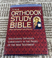 The Orthodox Study Bible: New Testament and Psalms Thumb Indexed Hardback
