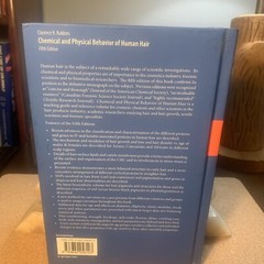 Chemical And Physical Behavior Of Human Hair 5th Edition SIGNED By Author To Son