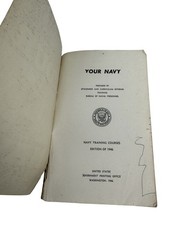 Lot of 8 Vintage US Navy Training Manuals 1940s-1950s Naval Leadership