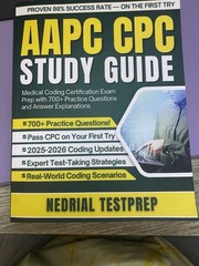 CPC Exam Prep Books 2026 (one Is AAPC) HCPCS II, ICD-10-CM, CPT. Brand new.