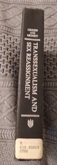 LGBTQ – Transsexualism and Sex Reassignment – Green, Richard 2nd Printing 1975