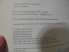 CPT 2008 Standard Edition: Current Procedural Terminology
