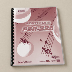 Yamaha PSR-225 Instruction Manual: 120 Pages