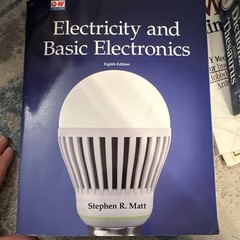 Electricity and Basic Electronics 8th Ed Stephen R. Matt Paperback 2014 ISBN