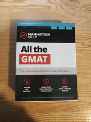 Complete GMAT Strategy Guide Set (Manhattan Prep GMAT Strategy Guides) – GOOD