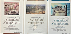 NEW A Companion to American Literature, 3 Volume Set ed S.Belasco hardcover ENG
