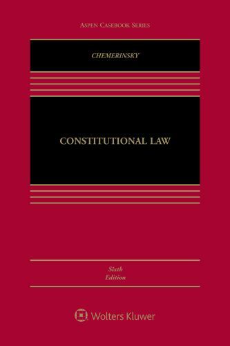 Aspen Casebook Ser.: Constitutional Law by Erwin Chemerinsky (2019, Book, Other)