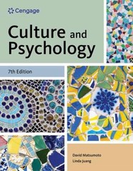 Culture and Psychology – Paperback, by Matsumoto David; Juang Linda – Very Good